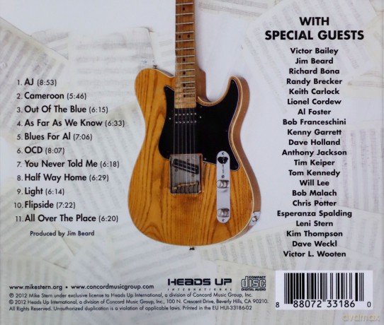 Mike Stern: All Over the Place [CD]