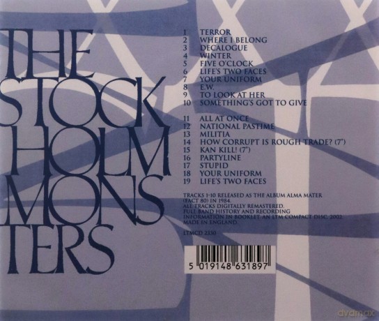 Stockholm Monsters: Alma Mater Plus [CD]