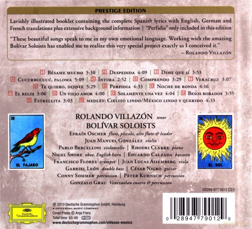 Rolando Villazon: Mexico! Limited Prestige Edition [CD]+[DVD]