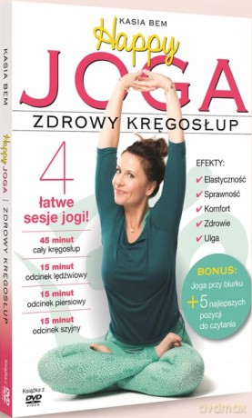 Kasia Bem: Happy Joga (Zdrowy kręgosłup) (booklet) [DVD]