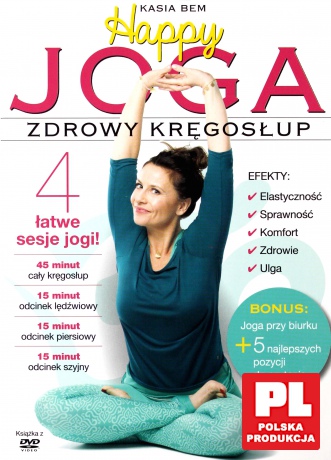 Kasia Bem: Happy Joga (Zdrowy kręgosłup) (booklet) [DVD]