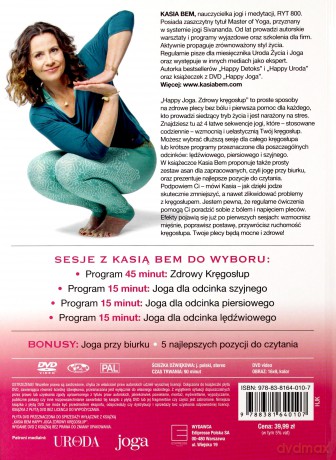 Kasia Bem: Happy Joga (Zdrowy kręgosłup) (booklet) [DVD]