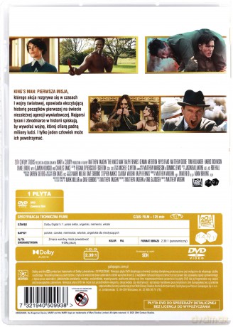 King's Man: Pierwsza misja [DVD]