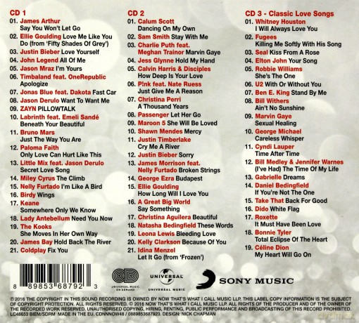 Now That's What I Call Love [3CD]
