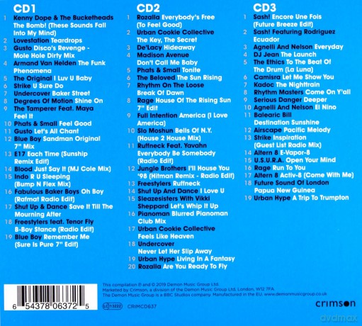 90S Dance Anthems [3CD]