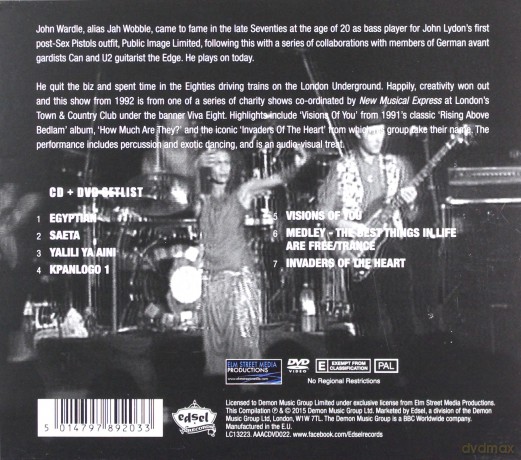 Jah Wobble: Access All Areas [2CD]+[DVD]