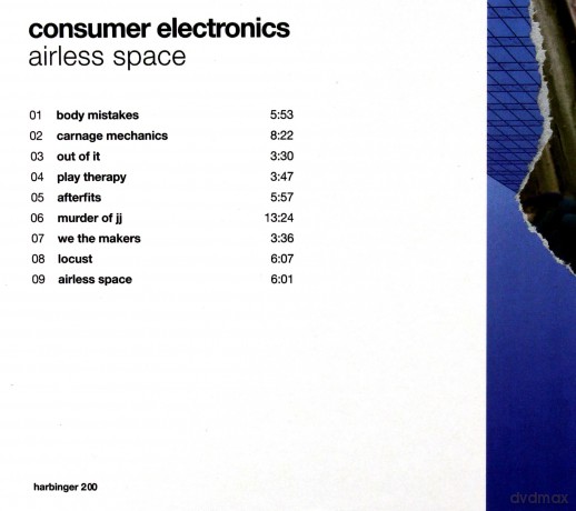 Consumer Electronics: Airless Space [CD]