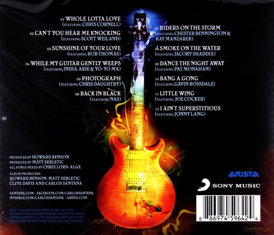 Santana: Guitar Heaven: The Greatest Guitar Classics Of All Time [CD]