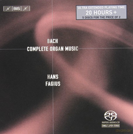 Hans Fagius: Bach Cpte Organ Works [SACD]