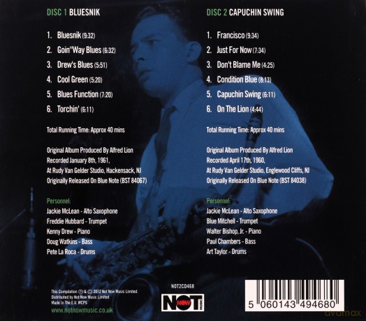 Jackie Mclean: Bluesnik [2CD]
