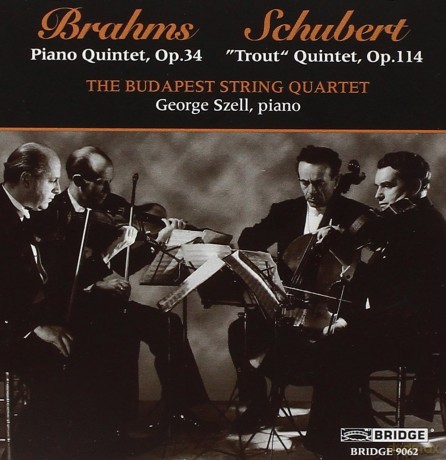 Budapest Quartet: Brahmsschubertquintets [CD]