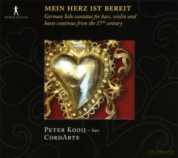 Peter Kooij: Buxtehude - Pachelbel - Biber - German Solo Cantatas For Bass. Violin From The 17Th Century [CD]