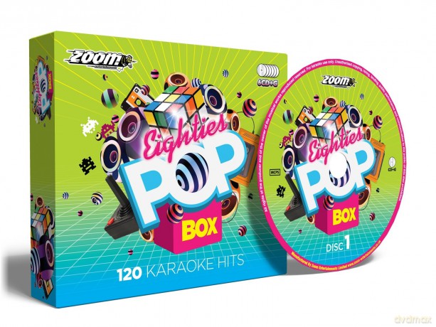 Zoom Karaoke: Eighties Pop Box Party Pack - 120 Songs [6CD]