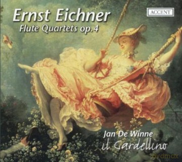 Il Gardellino - Jan De Winne: Ernst Eichner - Six Quartets For Flute.Cello. Alto And Bass [CD]