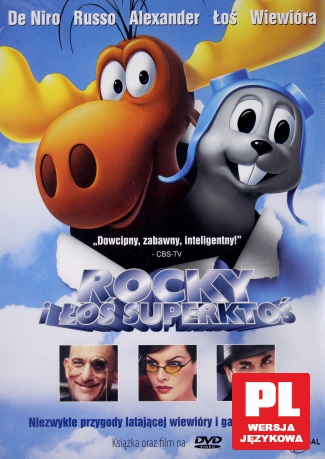 Rocky i Łoś Superktoś (ecopack) [DVD]
