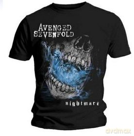 Avenged Sevenfold: Nightmare, Black (L) [T-Shirt]