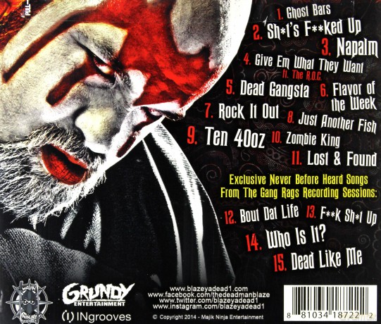 Blaze Ya Dead Homie: Gang Rags: Reborn [CD]