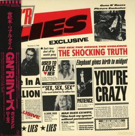 Guns N' Roses: Gn'R Lies [CD]