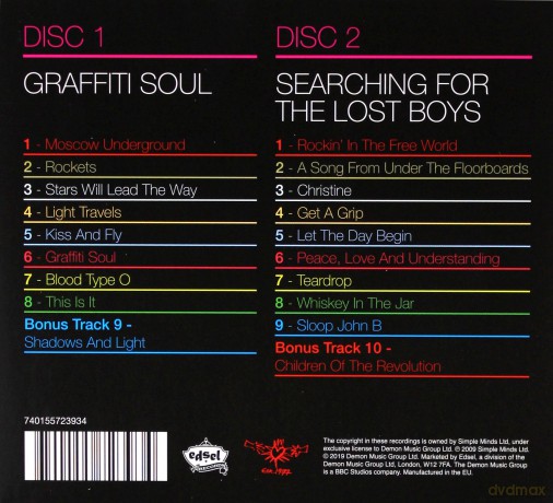 Simple Minds: Grafitti Soul [2CD]