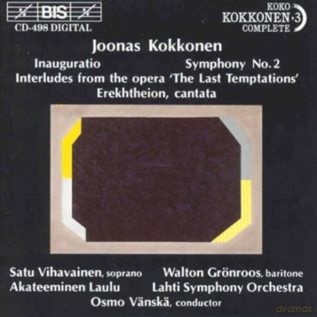 Kokkonen: Helsinki Academic Cslahti So [CD]