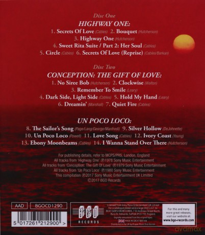 Bobby Hutcherson: Highway One / Conception: The Gift Of Love / Un Poco Loco [2CD]
