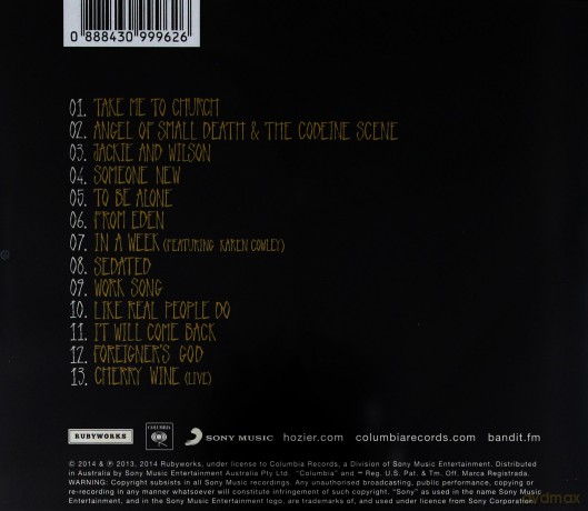 Hozier: Hozier [CD]