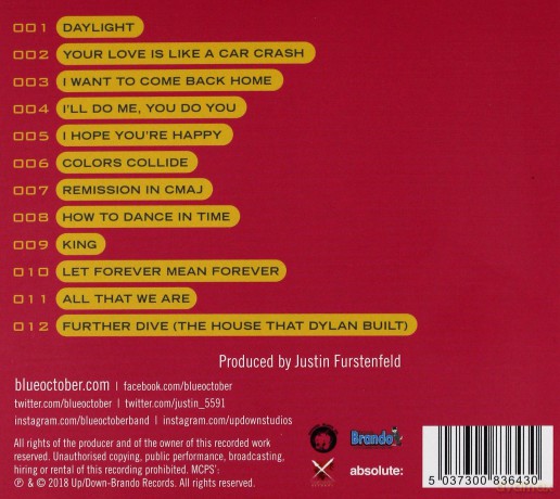 Blue October: I Hope You'Re Happy [CD]