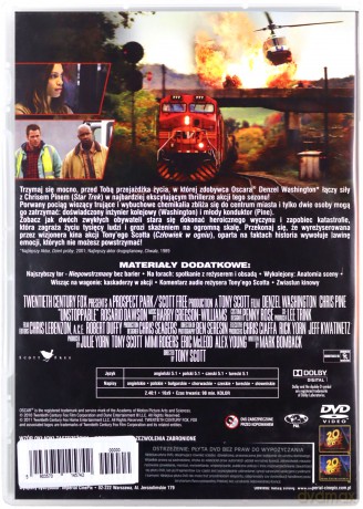 Niepowstrzymany [DVD]
