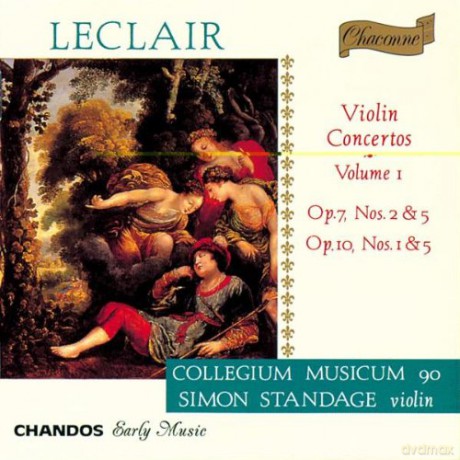 Collegium Musicum 90Standage: Leclairviolin Concertos vol. 1 [CD]