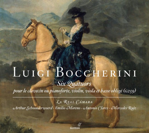 La Real Camara: Luigi Boccherini - Six Quartets For Harpsychord - Cello - Viola And Bass Continuo [CD]