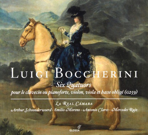 La Real Camara: Luigi Boccherini - Six Quartets For Harpsychord - Cello - Viola And Bass Continuo [CD]