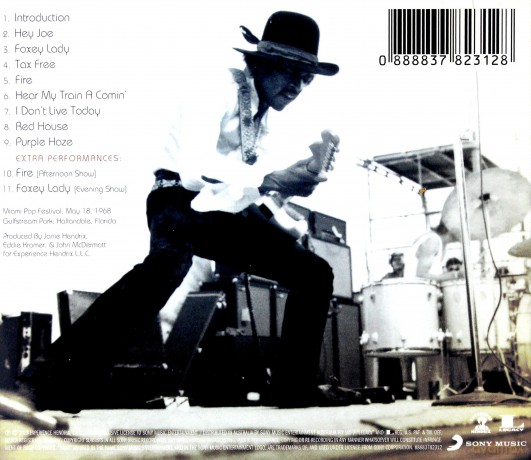 Jimi Hendrix: Miami Pop Festival [CD]