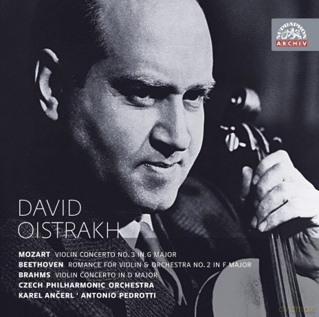 David Oistrakh/Czech Philha: Mozart Beethoven Brahms -Vi [CD]
