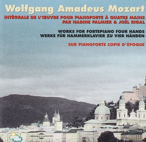 Par Nadine Palmier Et Joel Rigal: Mozart Integrale De L'Oeuvre Pour Piano Forte A 4 Mains [2CD]
