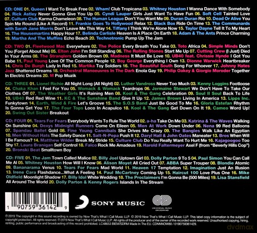 Now 100 Hits 80S [5CD]
