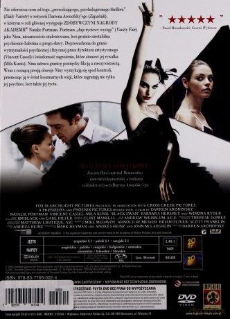 Czarny łabędź (booklet) [DVD]