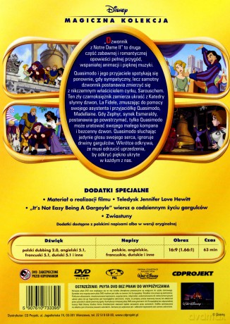 Dzwonnik z Notre Dame II (Magiczna Kolekcja) (Disney) [DVD]