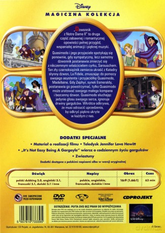 Dzwonnik z Notre Dame II (Magiczna Kolekcja) (Disney) [DVD]