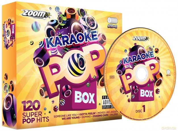 Zoom Karaoke: Pop Box 1 Party Pack - 120 Songs [6CD]