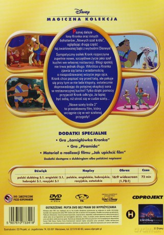 Nowe szaty króla 2: Kronk-nowe wcielenie (Magiczna Kolekcja) (Disney) [DVD]