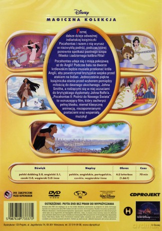 Pocahontas 2. Podróż do Nowego Świata (Magiczna Kolekcja) (Disney) [DVD]