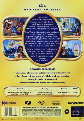 Stich! Misja (Magiczna Kolekcja) (Disney) [DVD]