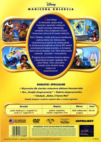 Stich! Misja (Magiczna Kolekcja) (Disney) [DVD]