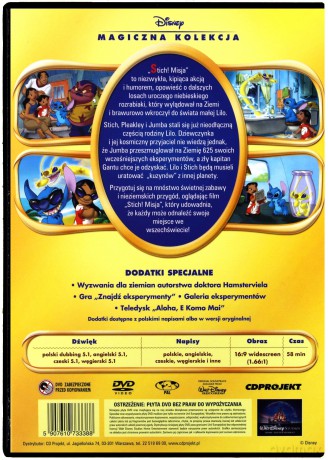 Stich! Misja (Magiczna Kolekcja) (Disney) [DVD]