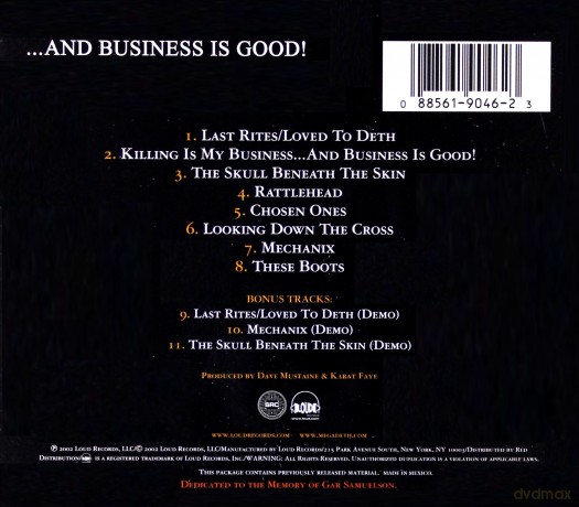 Megadeth: Remaster-Killing Is My Business [CD]