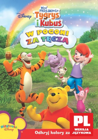 Moi Przyjaciele Tygrys i Kubuś: W pogoni za tęczą (Disney) [DVD]