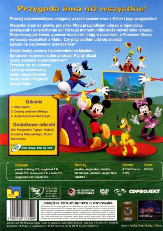 Klub Przyjaciół Myszki Miki: Zwariowany dzień (Disney) [DVD]