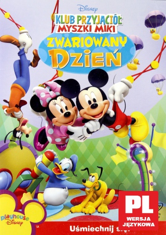 Klub Przyjaciół Myszki Miki: Zwariowany dzień (Disney) [DVD]