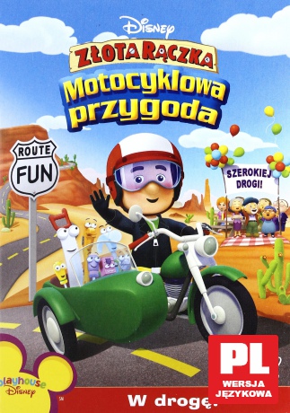 Maniek Złota rączka: Motocyklowa Przygoda (Disney) [DVD]
