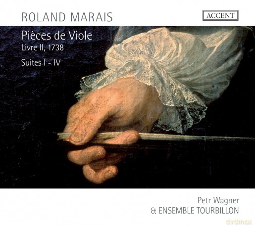 Petr Wagner - Ensemble Tourbillon: Roland Marais - Works For Viola Da Gamba [CD]